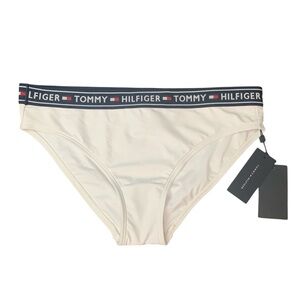 Tommy Hilfiger Women’s White Bikini Bottom size large